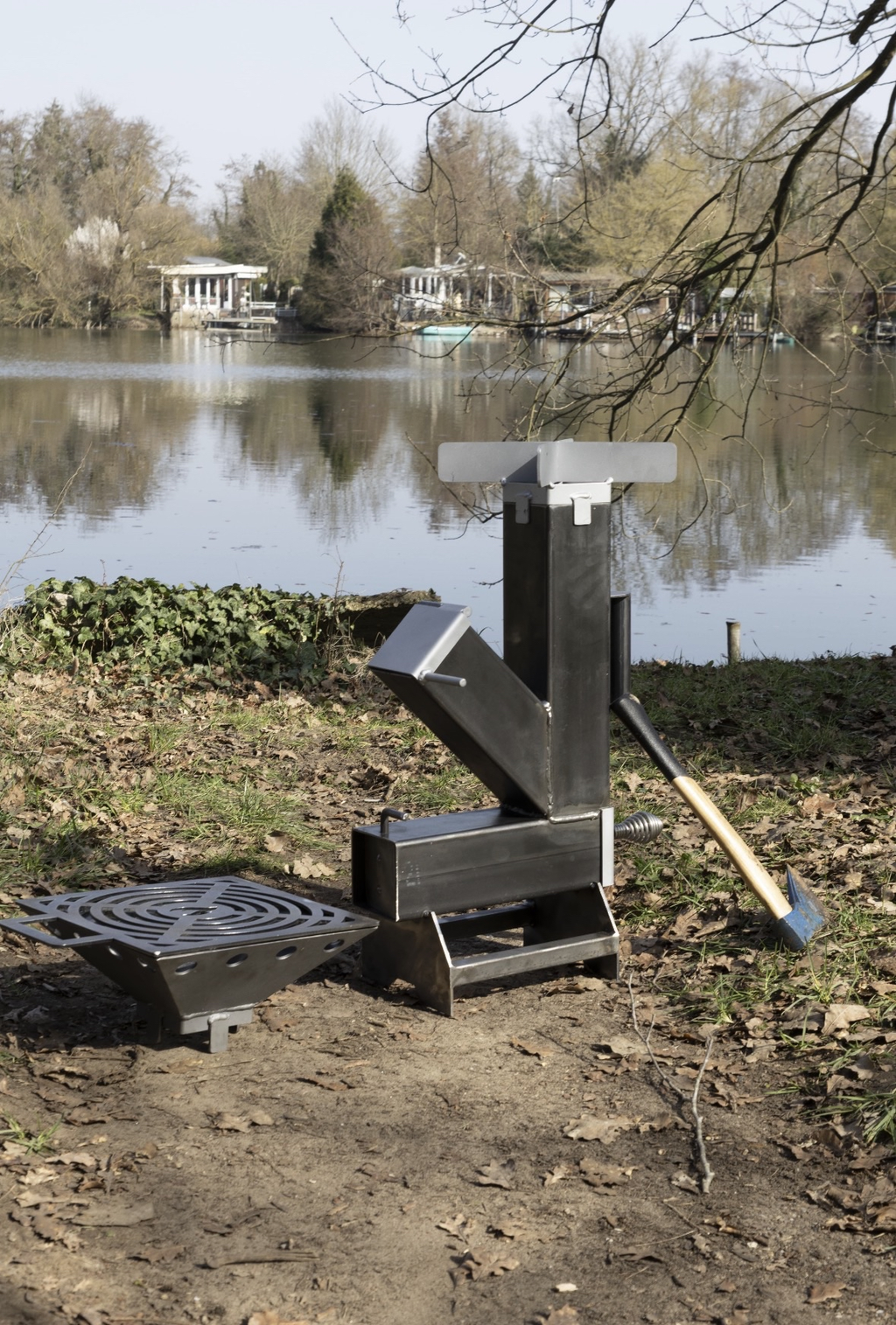 IronEmber Rocket Stove Pack 2-en-1