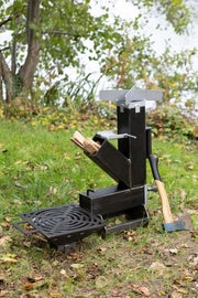 IronEmber Rocket Stove Pack 2-en-1 Grill