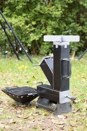 IronEmber Rocket Stove Pack 2-en-1 Grill