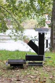IronEmber Rocket Stove Pack 2-en-1 Plancha